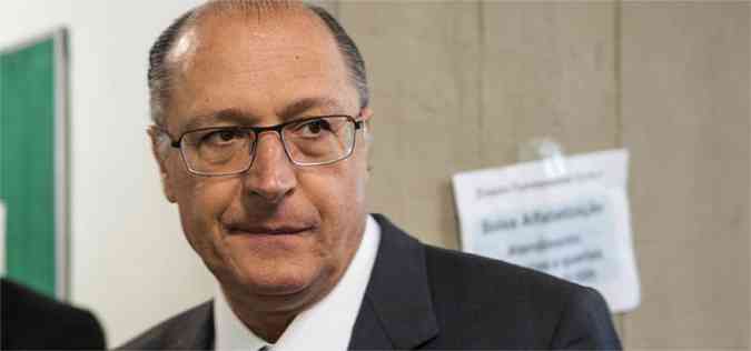 O governador de So Paulo, Geraldo Alckmin (PSDB), disse que o governo estadual  