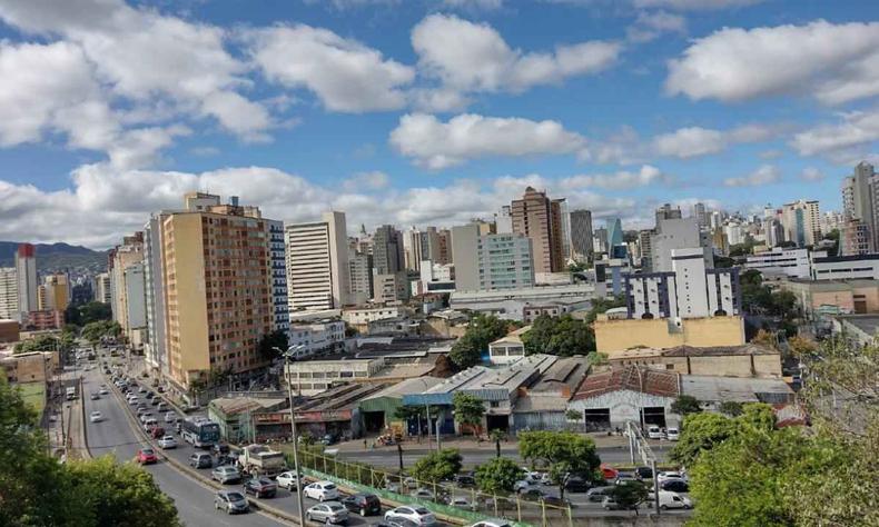 Vista da cidade de Belo Horizonte 