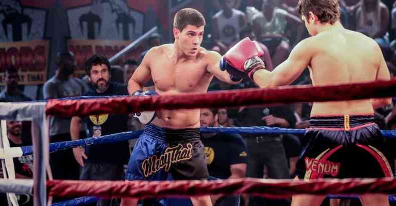 Duca (Arthur Aguiar)  um lutador de muay thai em ''Malhao: Sonhos'', na Globo(foto: Isabella Pinheiro/GLOBO)