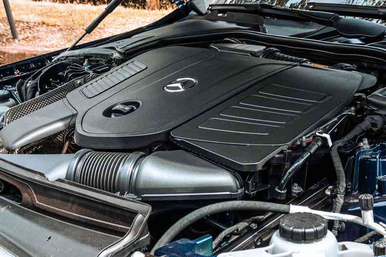 Motor turbo do Mercedes C200 AMG LINE