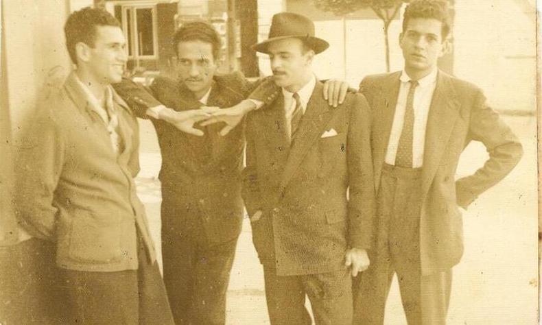 Fernando Sabino com Otto Lara Resende, Murilo Rubião e Hélio Pellegrino em Belo Horizonte(foto: Acervo pessoal) Fernando Sabino com Otto Lara Resende, Murilo Rubião e Hélio Pellegrino em Belo Horizonte