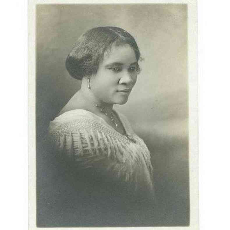 Madam C. J. Walker foi a primeira negra a se tornar milionria nos EUA(foto: Madam Walker Family Archives)