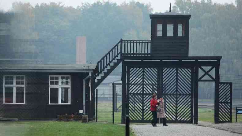 O que restou do campo de Stutthof  agora um memorial para as vtimas(foto: EPA)