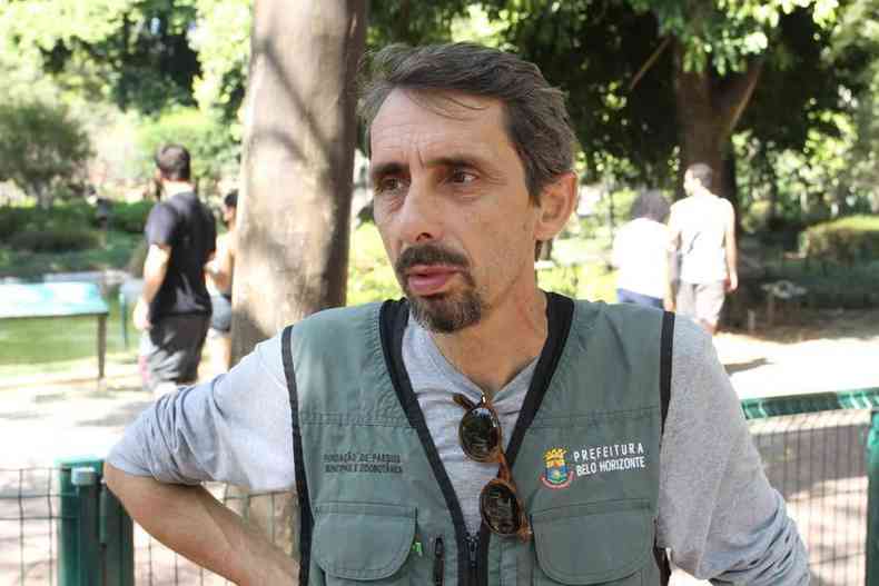 Presidente da Fundao de Parques Municipais e Zoobotanica, Srgio Augusto Domingues