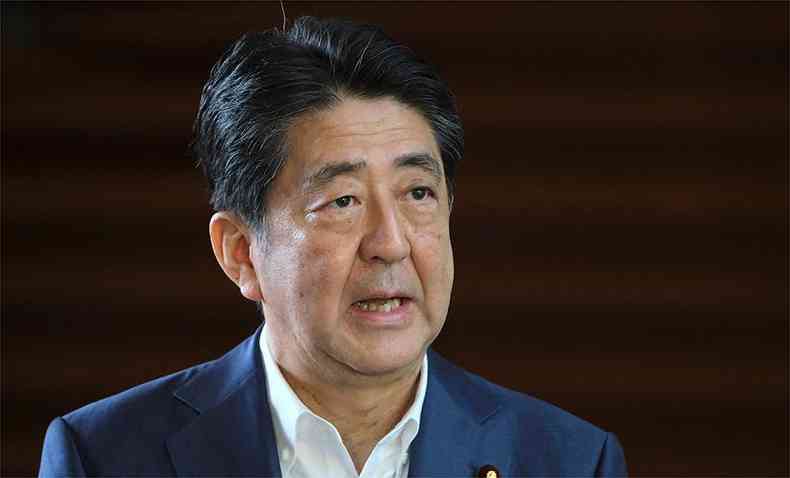 Ex-primeiro-ministro do Japo, Shinzo Abe, de 67 anos