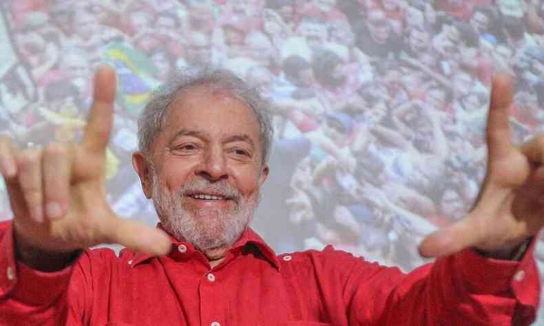 Lula (PT)(foto: PT/Reproduo)