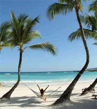 Operadores de turismo estimam que, com os voos diretos, Punta Cana supere Cancun com destino caribenho (foto: Luciane Evans/EM/D.A Press )