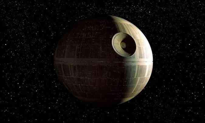 Estrela da Morte, estação espacial da série Star Wars, foi uma das criações mais icônicas de Colin CantwellReprodução