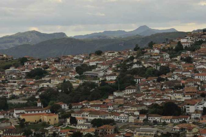 Serra dos Cristais integra o conjunto tombado como Patrimônio da Humanidade pela Unesco(foto: Juarez Rodrigues/EM/D.A Press) Serra dos Cristais integra o conjunto tombado como Patrimônio da Humanidade pela Unesco(foto: Juarez Rodrigues/EM/D.A Press)