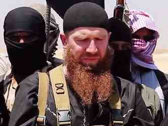 Estado Islmico anuncia morte de Omar al-Shishani (foto: AFP PHOTO )