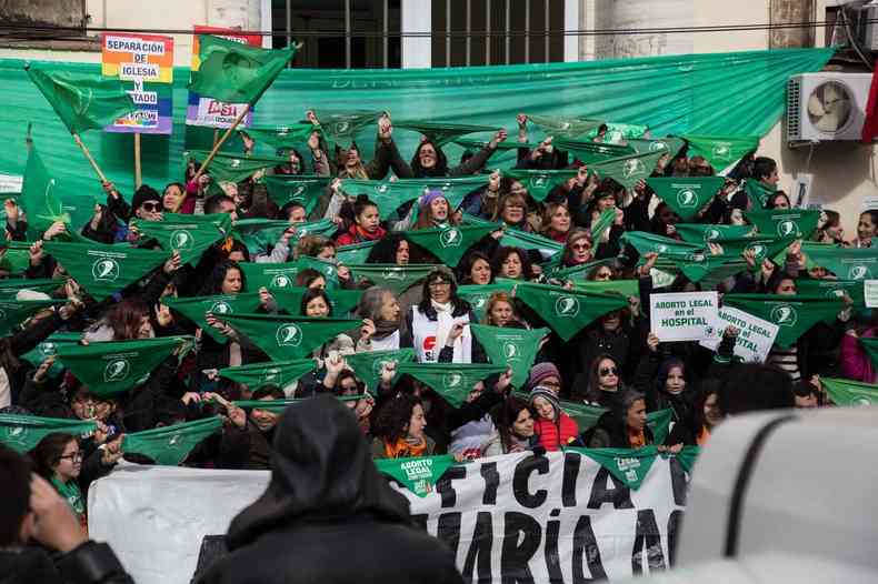 Manifestação em Santa Fé, Argentina