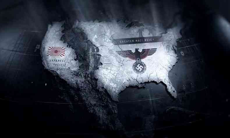 Na distopia da Amazon TV, os Estados Unidos foram divididos em duas zonas de ocupao pela Alemanha Nazista e o Imprio Japons.(foto: Amazon/Divulgao)
