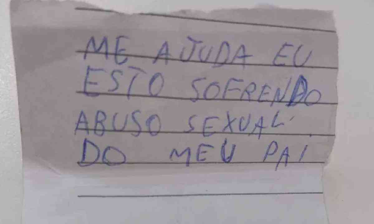 Menina de 10 anos denuncia em bilhete que sofre abuso sexual do pai -  DiversEM - Estado de Minas