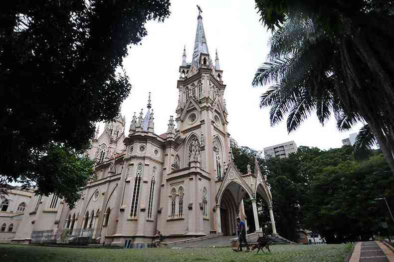 Igreja da Boa Viagem, na Regio Centro-Sul de Belo Horizonte(foto: Gladyston Rodrigues/EM/D.A Press - 18/11/2020)