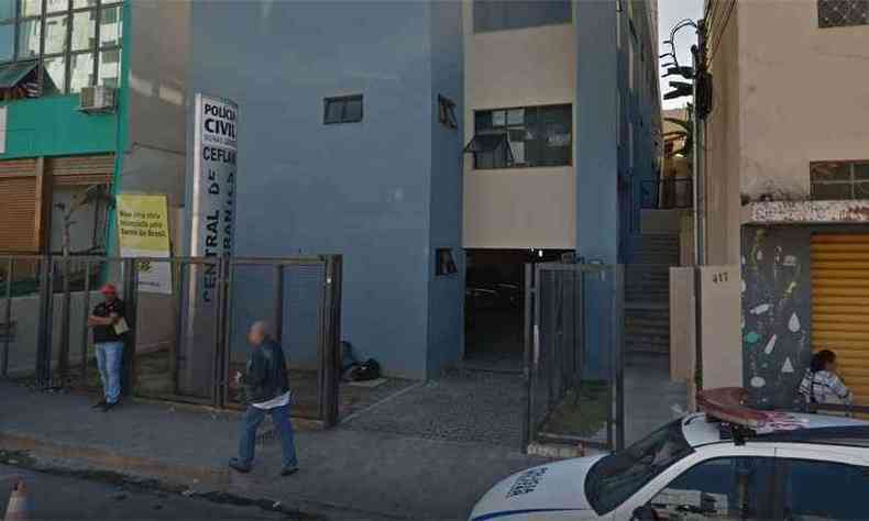 Homem foi preso em flagrante e encaminhado  Ceflan I(foto: Reproduo/Google Street View)