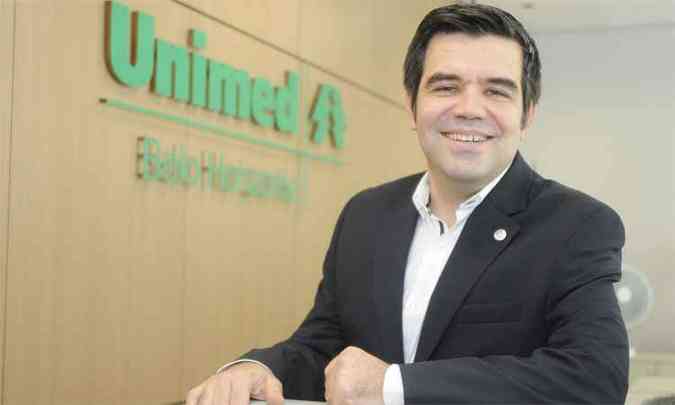 Luiz Fernando, da Unimed-BH, diz que empresa busca a constante atualizao(foto: Beto Magalhes/EM/D.A.Press)