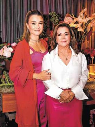 Ângela Alvim e sua filha Alessandra