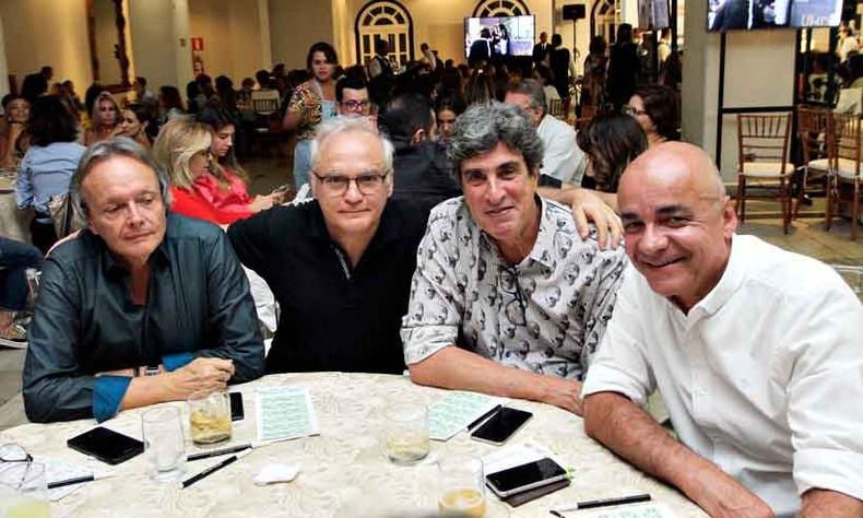 José Antônio Reis, Saul Vilela, Marco Antônio Malzone e Renato Arcuri(foto: Jair Amaral/EM/D.A Press.) José Antônio Reis, Saul Vilela, Marco Antônio Malzone e Renato Arcuri(foto: Jair Amaral/EM/D.A Press.)