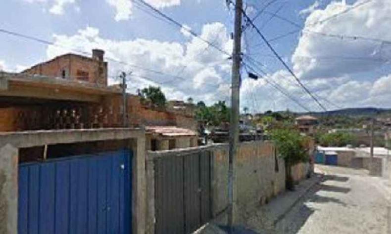 Crime ocorreu na casa de nmero 30 da Rua Araras, no Bairro San Genaro, em Ribeiro das Neves