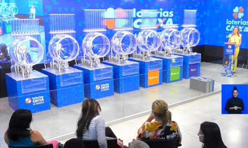 Espa�o Loterias Caixa, em S�o Paulo, nesta sexta-feira (9/9)