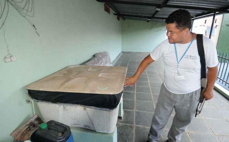 Minas Gerais est em alerta por causa do aumento de casos de doenas transmitidas pelo aedes Aegypti. Combate ao inseto devem ser intensificados(foto: Leandro Couri/EM/D.A Press)