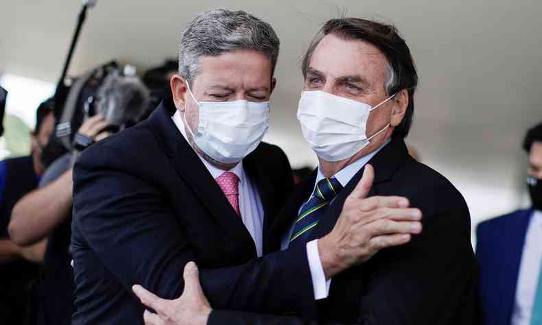Arthur Lira, Deputado Federal e o presidente Jair Bolsonaro