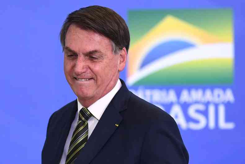 Declarao de Bolsonaro ocorre aps deciso do ministro do Supremo Tribunal Federal Alexandre de Moraes impedir a nomeao de Alexandre Ramagem(foto: EVARISTO SA / AFP)