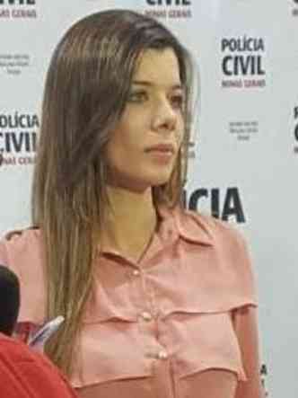 Delegada Nicole Perim diz que homem confessou crime(foto: Polcia Civil/Divulgao)