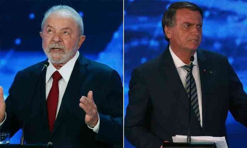 Lula e Bolsonaro