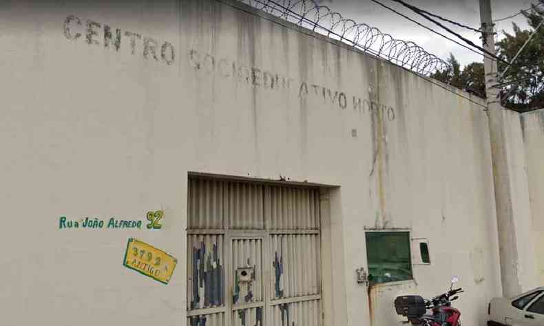 Foto do Google Maps a fachada do Centro Socioeducativo Horto na Regio Leste de Belo Horizonte
