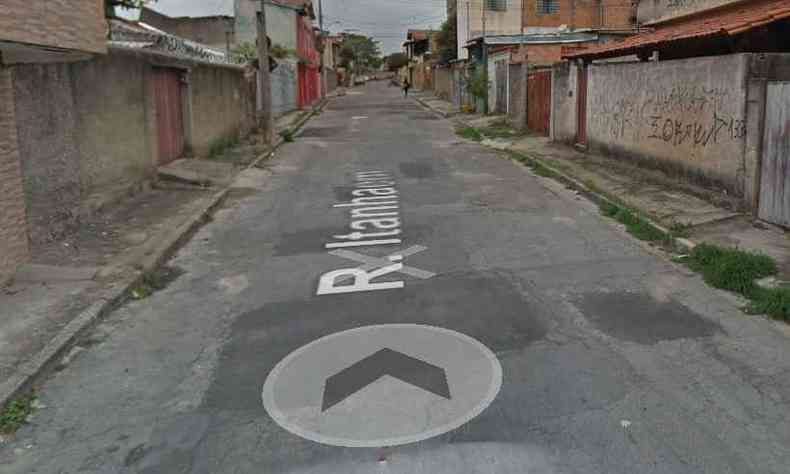 Crime ocorreu no Bairro Piratininga, em Venda Nova.(foto: Reprodução da internet/Google Maps )