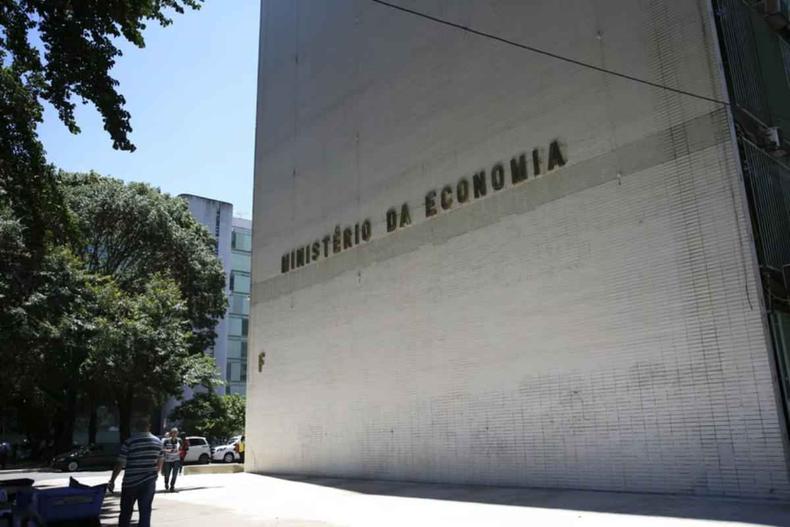 Fachada do Ministrio da Economia