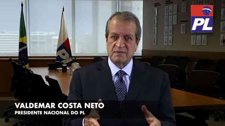 Valdemar da Costa Neto, presidente do PL