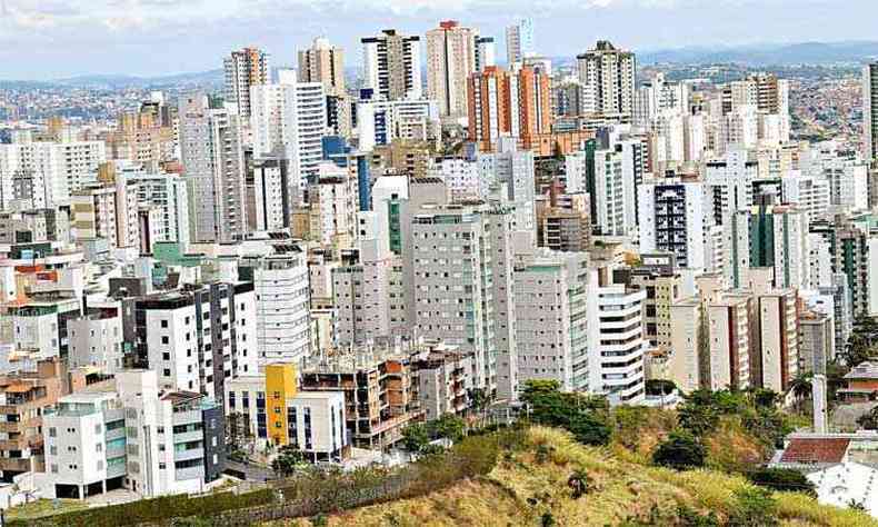 As vendas de imveis aceleraram em 14 das 23 cidades e regies pesquisadas. Entre elas, a Grande Belo Horizonte(foto: Jackson Romanelli/EM/D.A Press 13/10/12)