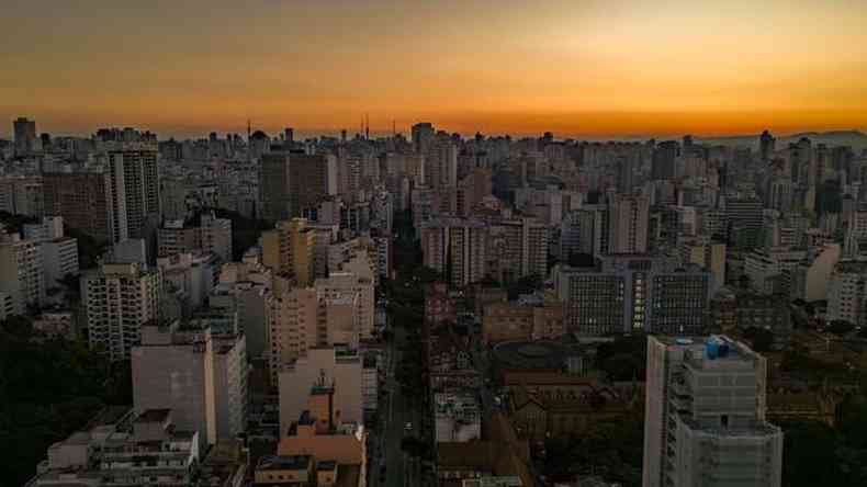 Vista da cidade de So Paulo