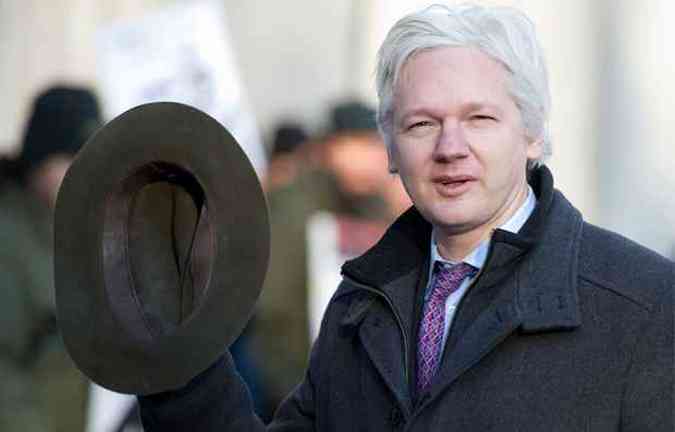 Assange pediu asilo poltico para o governo do presidente Rafael Correa(foto: AFP PHOTO / MIGUEL MEDINA )