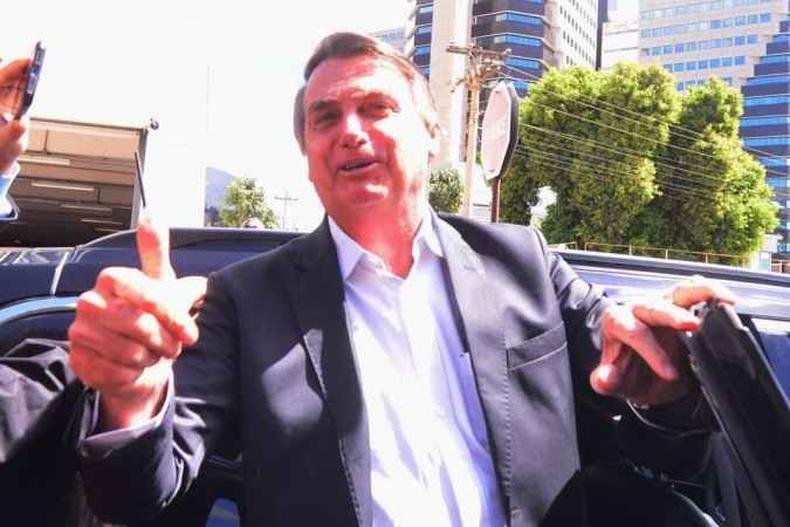 Bolsonaro participou de vários eventos sem utilizar máscara durante a pandemia(foto: ED ALVES/CB/D.A.Press) Jair Bolsonaro