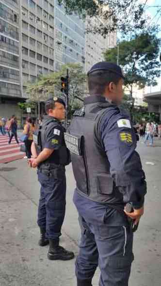 Sero 90 guardas armados a partir desta tera-feira nas ruas(foto: Juarez Rodrigues/EM/D.A.Press)