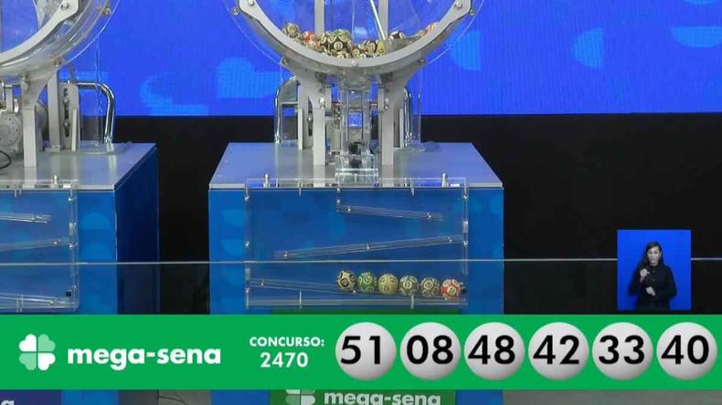 Próximo sorteio da Mega Sena vai ser realizado na quarta-feira (13/4)(foto: Reprodução) Sorteio Mega-Sena