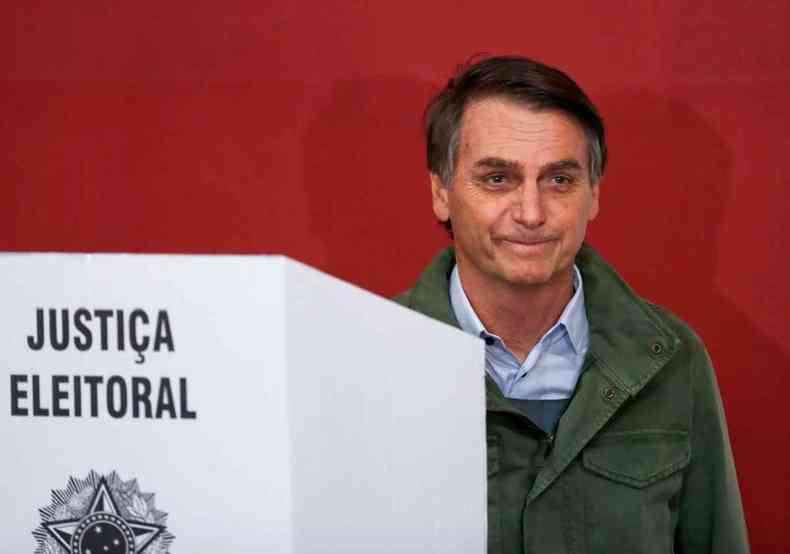Candidato no falou com a imprensa (foto: Ricardo Moraes/AFP)