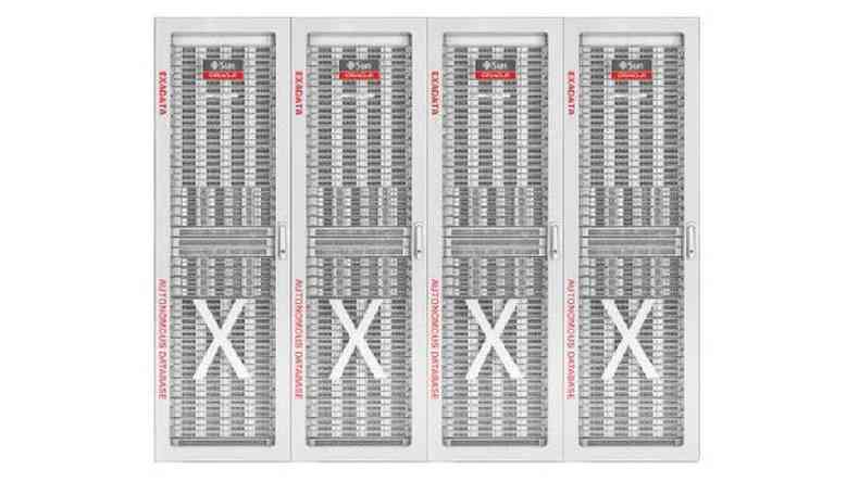 Os 'supercomputadores' fornecido pela Oracle ao TSE são do modelo Exadata X8