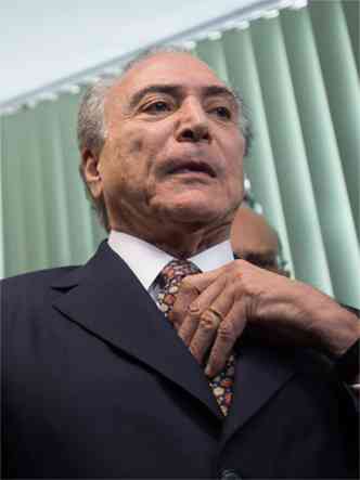 Vice Michel Temer est sendo cacifado pela presidente Dilma Rousseff(foto: Marcelo Camargo/Agncia Brasil )