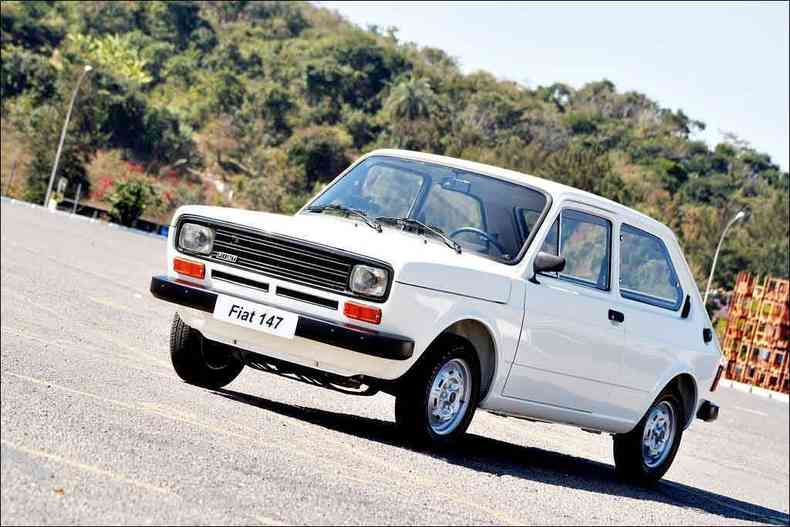 Em 1979, a Fiat apresentou o primeiro carro brasileiro 100% a etanol: o compacto 147(foto: Marlos Ney Vidal/EM/D.A Press %u2013 13/7/06)