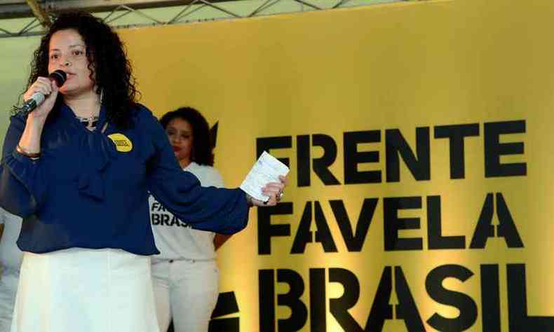 Patrícia Alencar é a presidente da Frente Favela Brasil(foto: Divulgação/FFB)