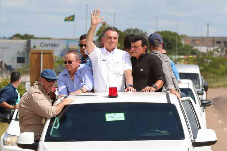 Bolsonaro tambm disse que entregar, ao fim de seu mandato, um pas melhor em relao a janeiro de 2019(foto: Isac Nbrega/PR)