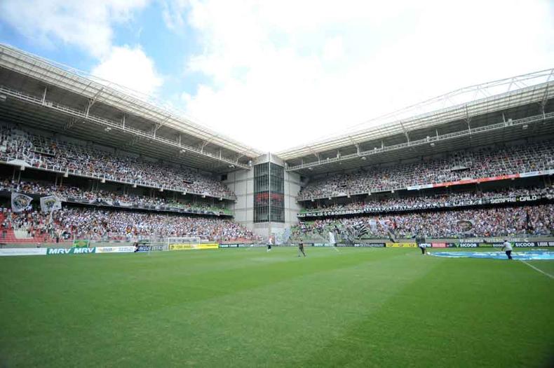 O Independência foi palco da final do Mineiro, em 20 de abril, e agora verá Atlético e Cruzeiro decidirem quem segue na Copa do Brasil. A maioria da torcida será alvinegra(foto: Juarez Rodrigues/EM/D.A Press - 4/3/18) O Independência foi palco da final do Mineiro, em 20 de abril, e agora verá Atlético e Cruzeiro decidirem quem segue na Copa do Brasil. A maioria da torcida será alvinegra(foto: Juarez Rodrigues/EM/D.A Press - 4/3/18)