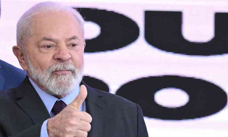 O presidente Luiz Incio Lula da Silva 