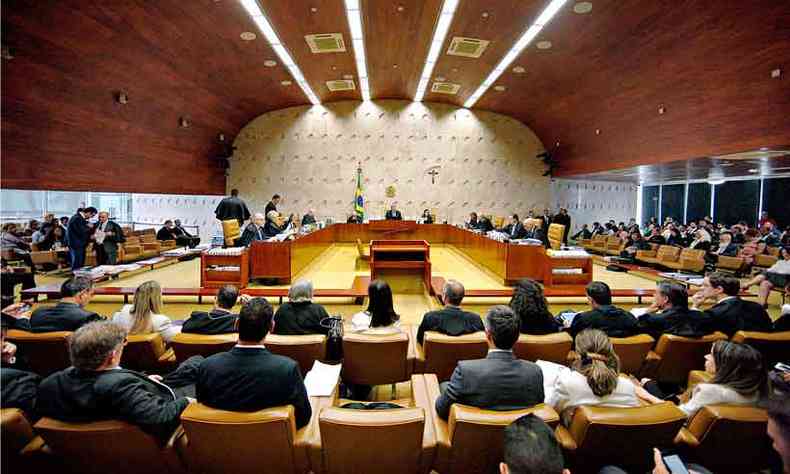  Plenario do Supremo tribunal Federal (STF)(foto: Rosinei Coutinho/SCO/STF)