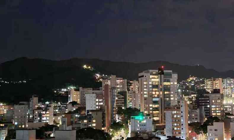 Belo Horizonte dever ter noite fria nesta quinta-feira (13/5)(foto: WhatsApp/ Reproduo)