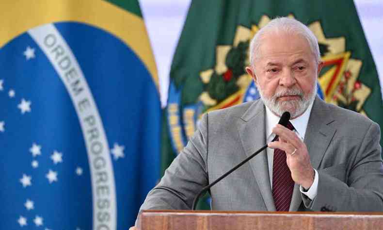 O presidente Luiz Incio Lula da Silva 